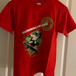 Boys T Shirt NWOT Red Skateboarding